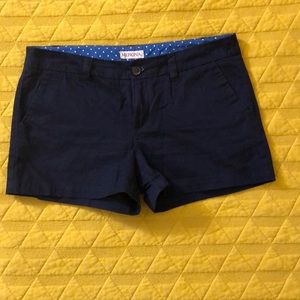 MERONA NAVY SHORTS SIZE 6